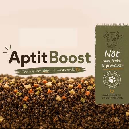 Tuggster AptitBoost – Nöt med frukt & grönsaker