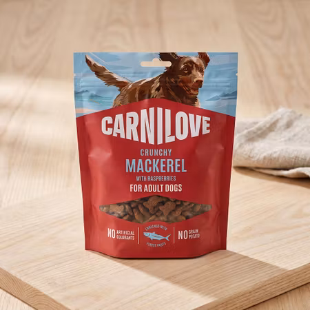 Carnilove Crunchy Makrill & Hallon 200 g