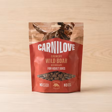 Carnilove Crunchy Vildsvin & Nypon 200 g