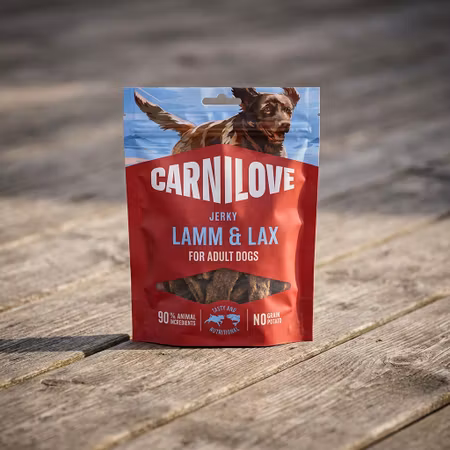 Carnilove Jerky Lamm & Lax 100 g