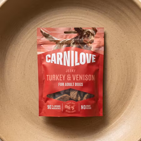 Carnilove Jerky Kalkon & Vilt 100 g