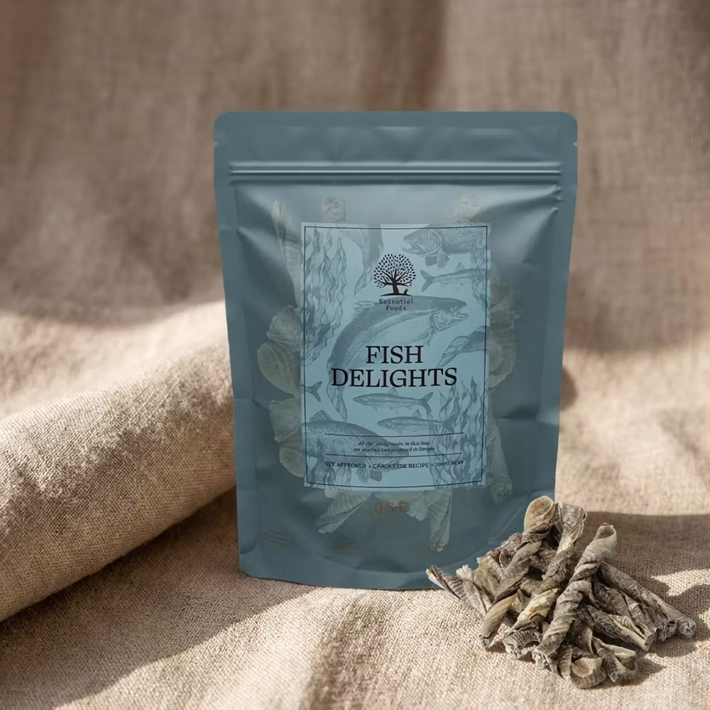 ESSENTIAL DELIGHTS – Tvinnade Torskpinnar 170 g