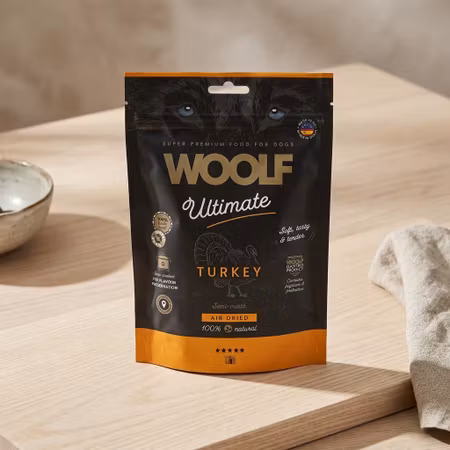 WOOLF Ultimate Semi-Moist Turkey 1 kg