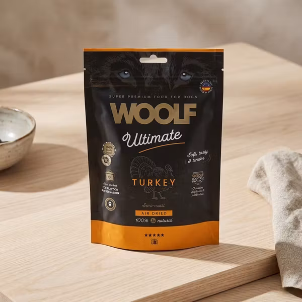 WOOLF Ultimate Semi-Moist Turkey 1 kg