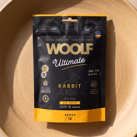 WOOLF Ultimate Semi-Moist Rabbit 1 kg