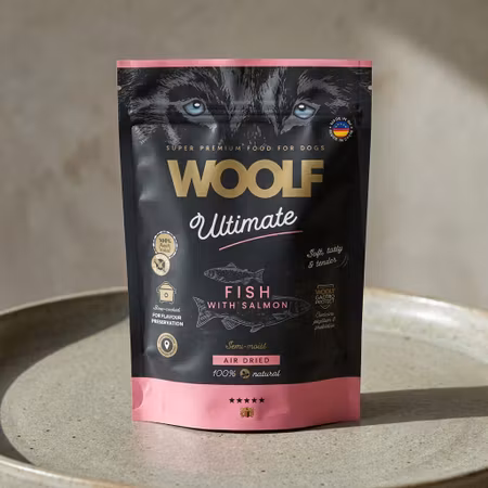 WOOLF Ultimate Semi-Moist Fish with Salmon 1 kg