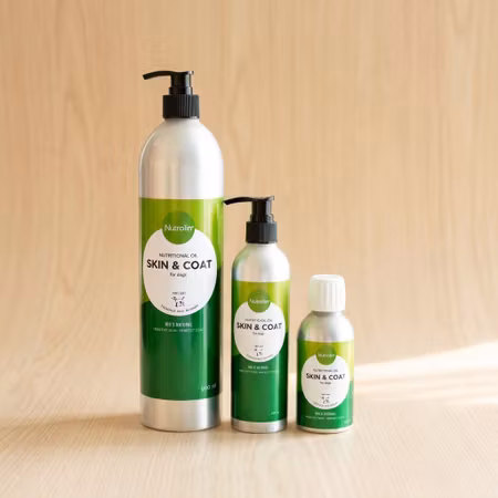 Nutrolin SKIN & COAT – Nourishing Oil for Skin & Coat