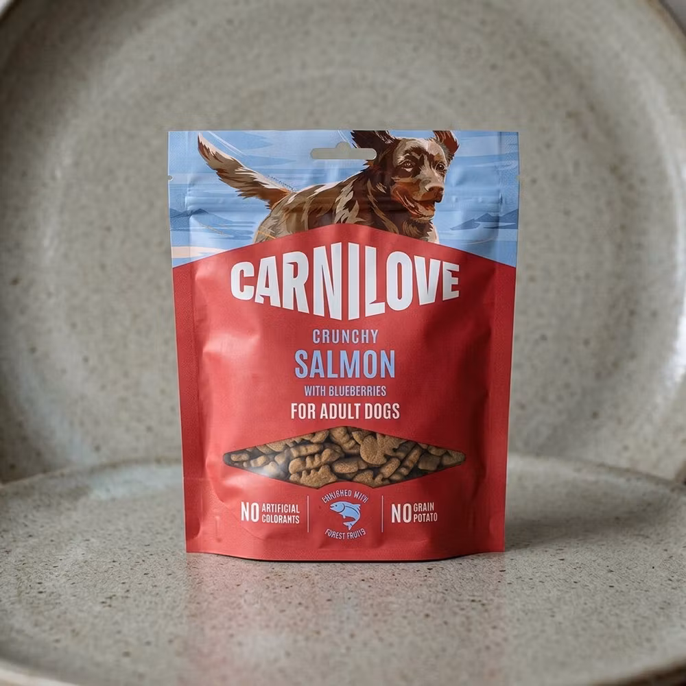 Carnilove Crunchy Lax & Blåbär 200 g
