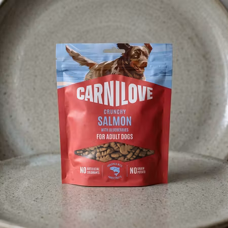 Carnilove Crunchy Lax & Blåbär 200 g