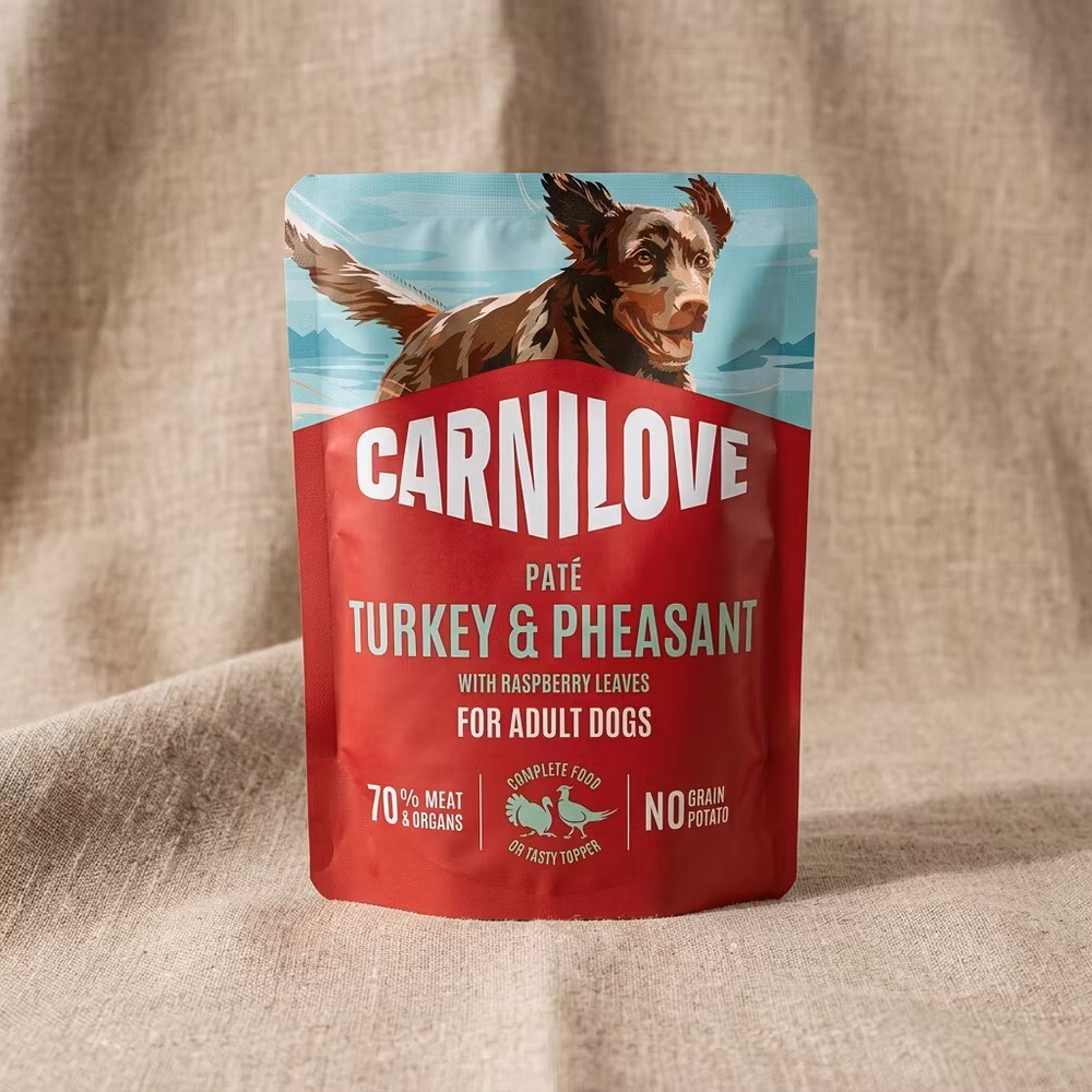 Carnilove Paté Kalkon & Fasan med Hallonblad 300 g