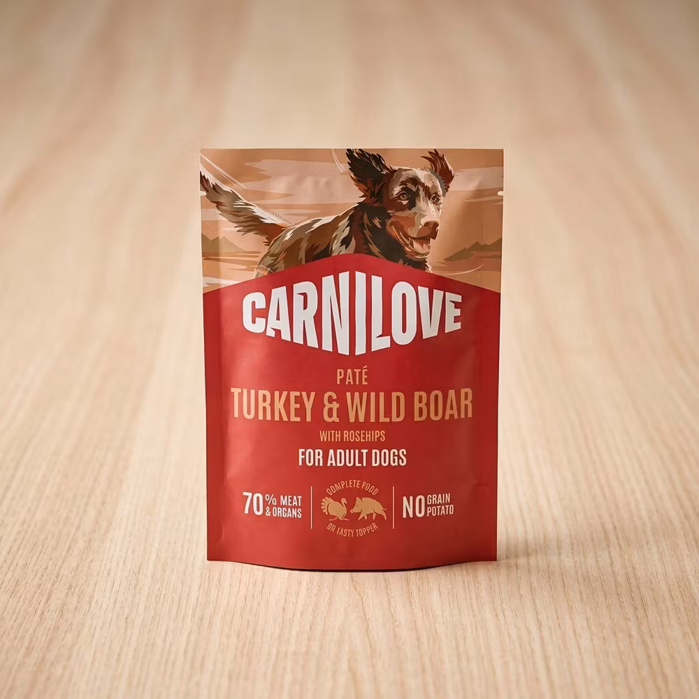 Carnilove Paté Kalkon & Vildsvin med Nypon 300 g