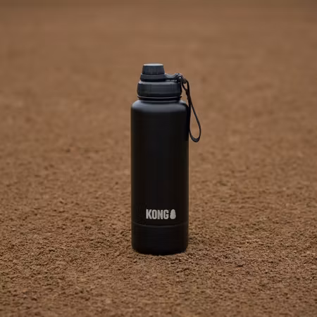 KONG Duo Drinker Vattenflaska – Svart 910 ml
