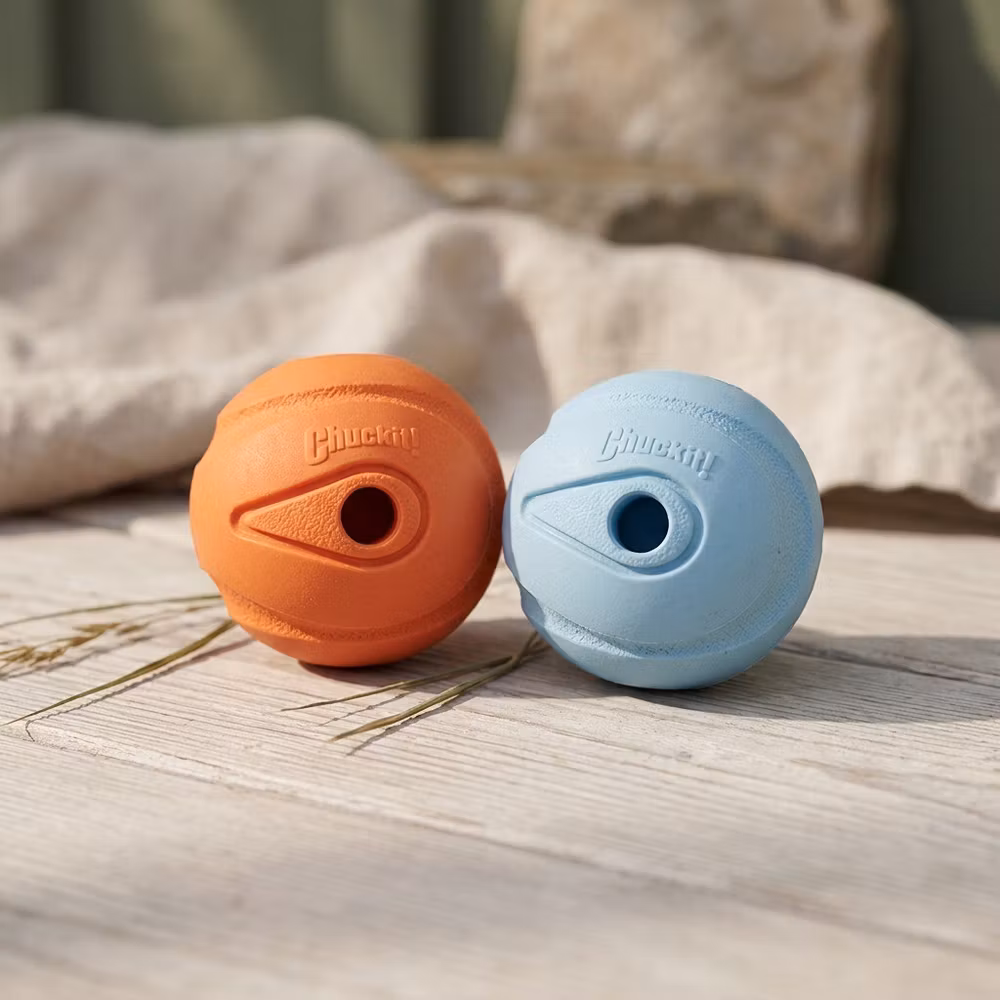 Chuckit! The Whistler – Medium 6 cm, 2-pack