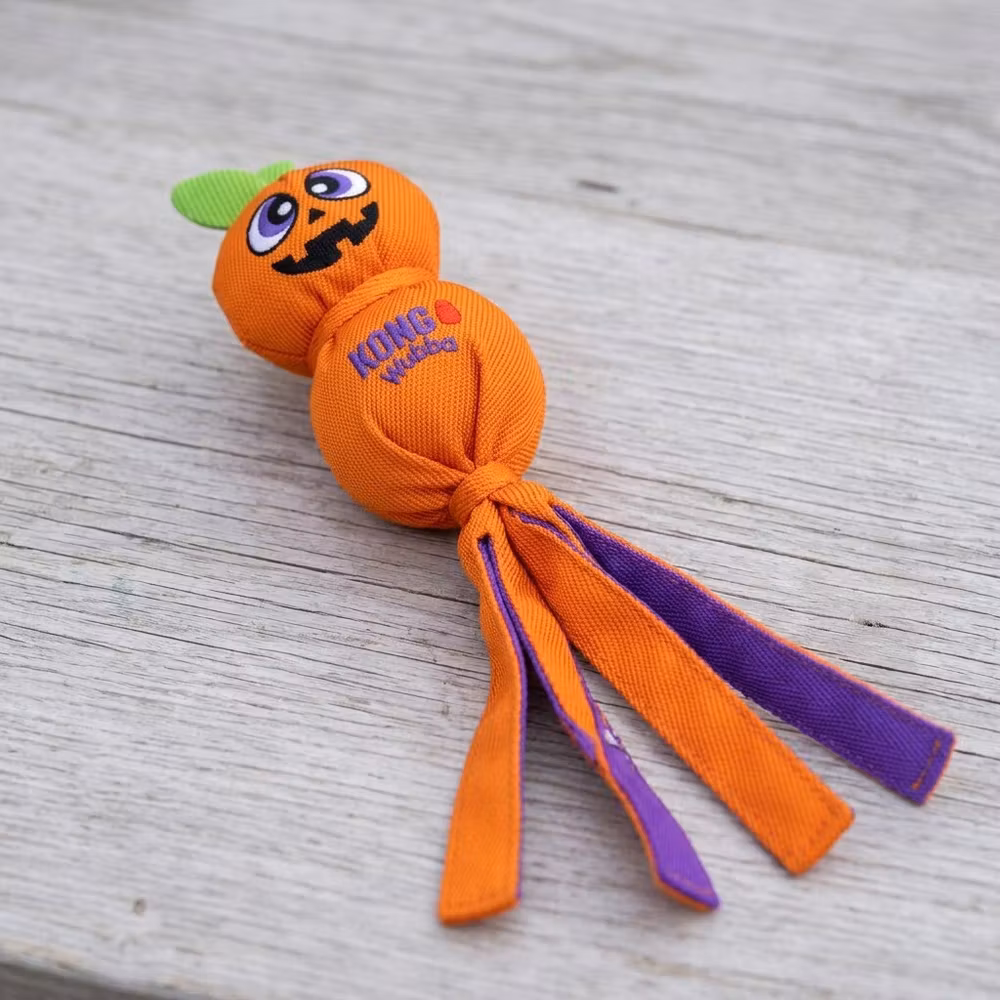 KONG Halloween Wubba Ballistic - Jack-o'-Lantern Large