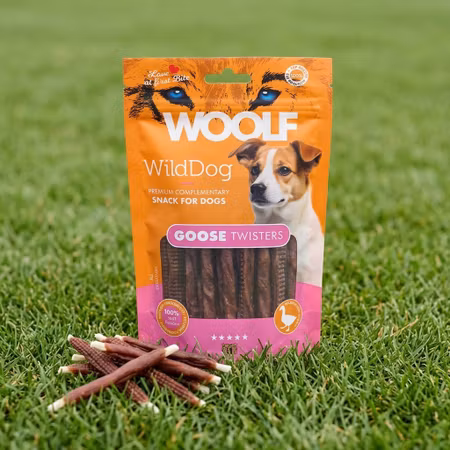 WOOLF WildDog – Goose Twisters 100 g