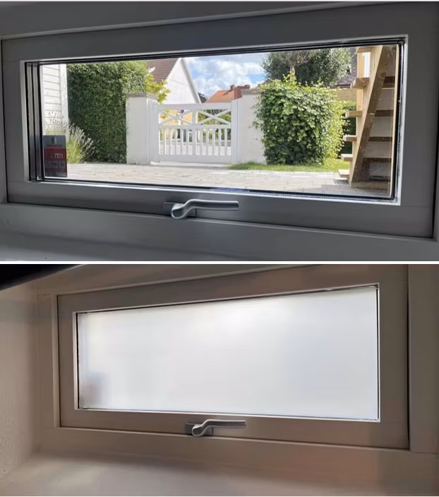 Pellicola Vetri Satinata per Privacy