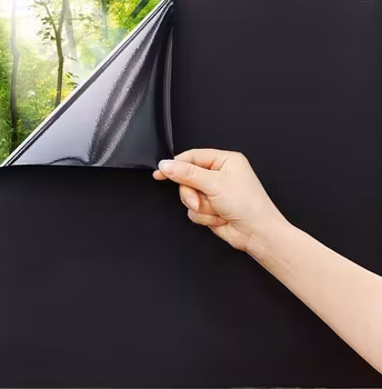 Mörkläggningsfilm till fönster | Invändigt | Svart | Black Out - 800 x 600 mm