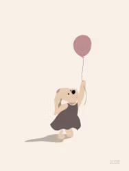 Purple balloon