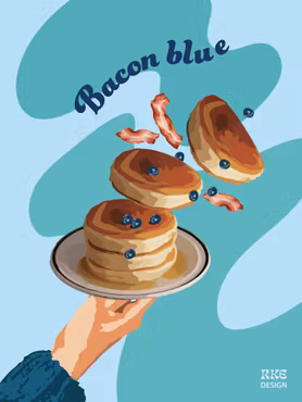 Bacon blue