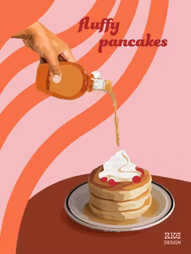 Fluffy pancakes