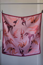 Scarf - Bodies purple