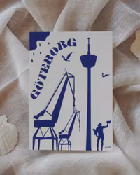 Postcard - Regnigt Gbg
