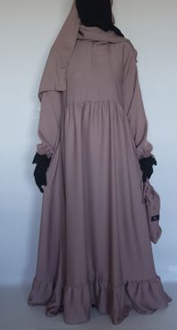 Abaya Salat-Luxury. Nude