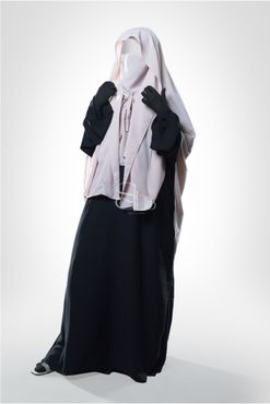 Khimar Sutra- Sandbeige