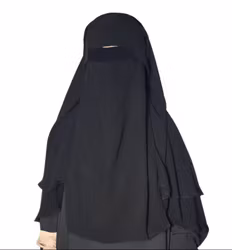 Niqab-Flap 3 Lager.
