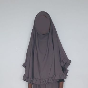 Khimar-Mou3minet. Grå