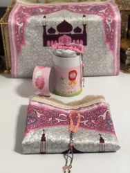 Salat & Sadaqa-inspirerande Box för Barn – Rosa