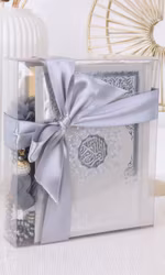 Koran-Box-Present- Silvergrå