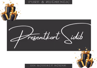 Presentkort Sidib: Ge friheten att välja