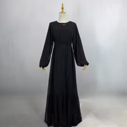 Abaya simpliss-Svart