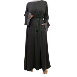 Abaya Mood-Mörkgrön