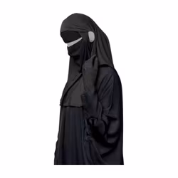 Hijab Ergono - Svart