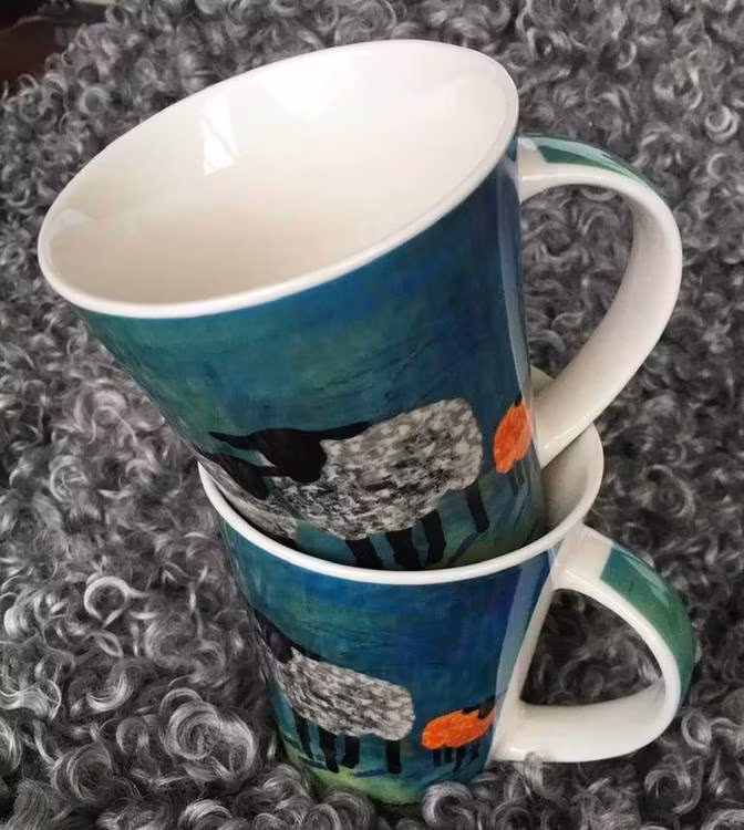 Mugg med får