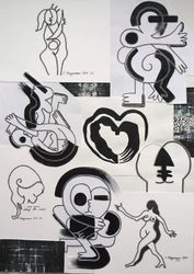 Original- & Konsttryck-collage