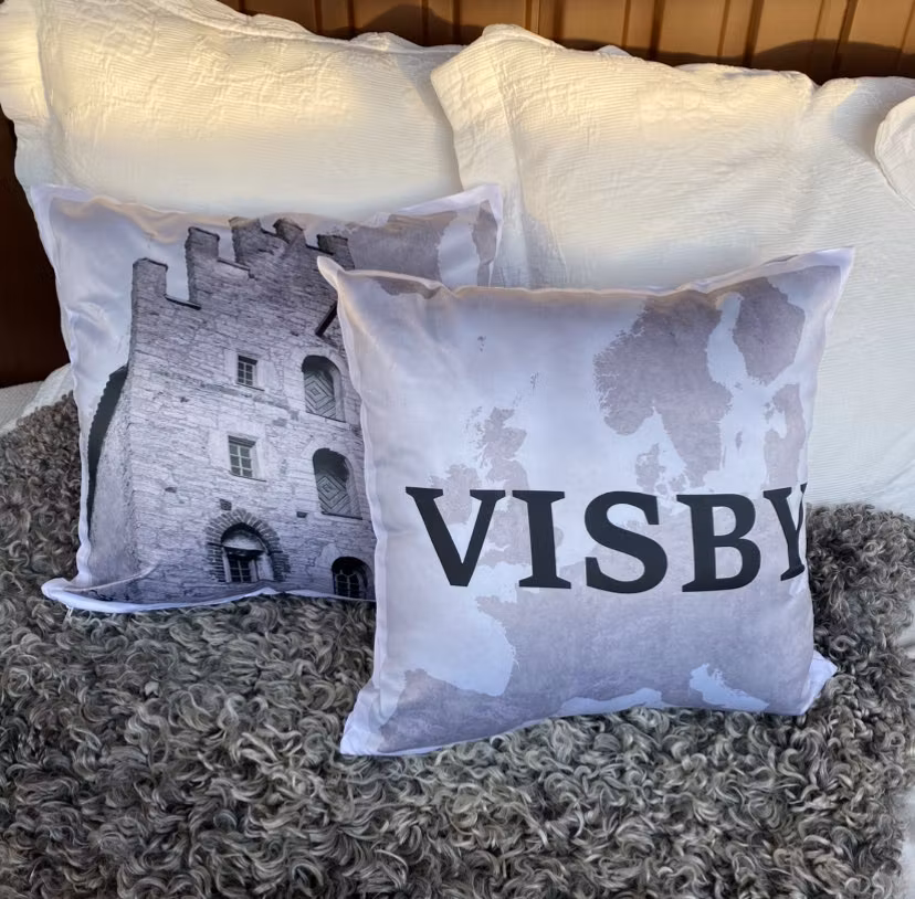 PrydnadsKudde, Grå Visby