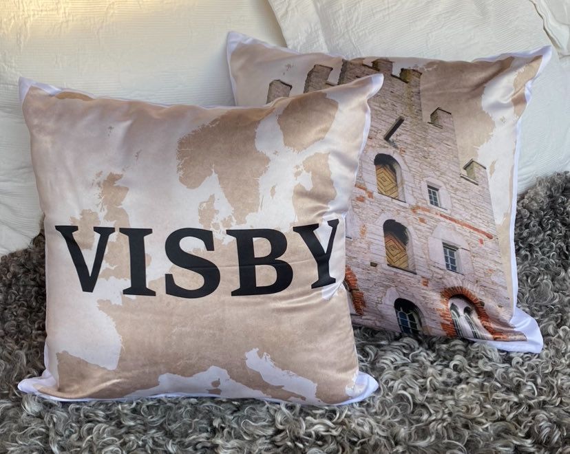 PrydnadsKudde, Beige Visby