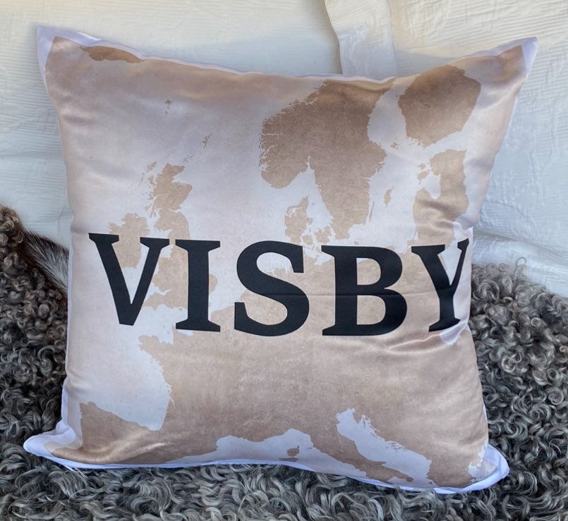PrydnadsKudde, Beige Visby