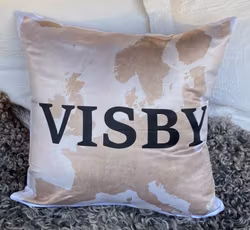 PrydnadsKudde, Beige Visby