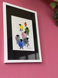 Originaltavla, "Nöjd, Nöjd, Nöjd"