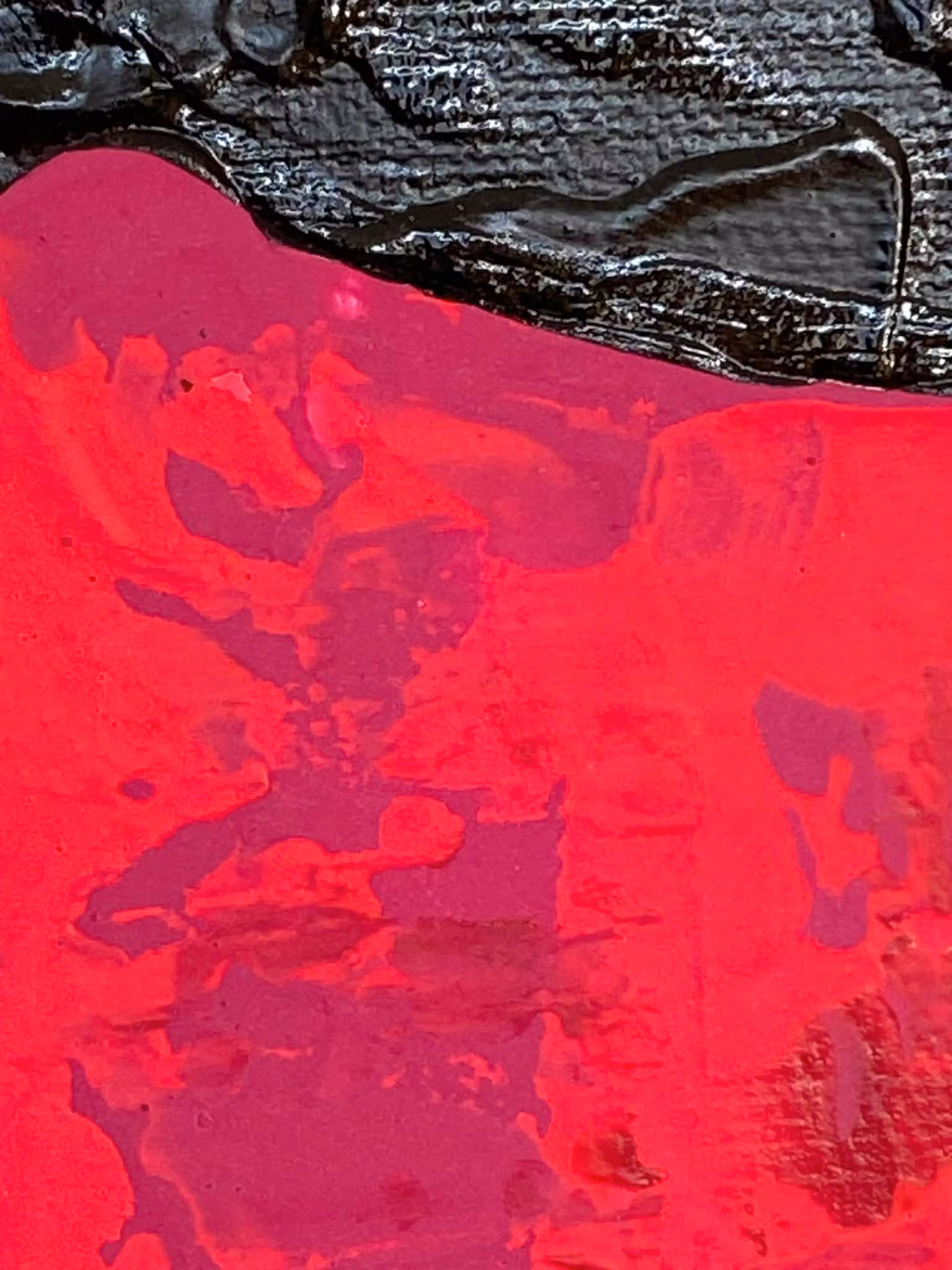 Konst av C.Brüggmann i starka färger med fårmotiv. Flera fårsaker kan ses och köpas online på cbruggmann.se