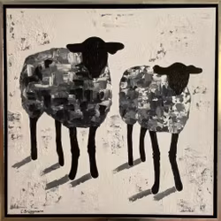 Originaltavla, "Fårever"