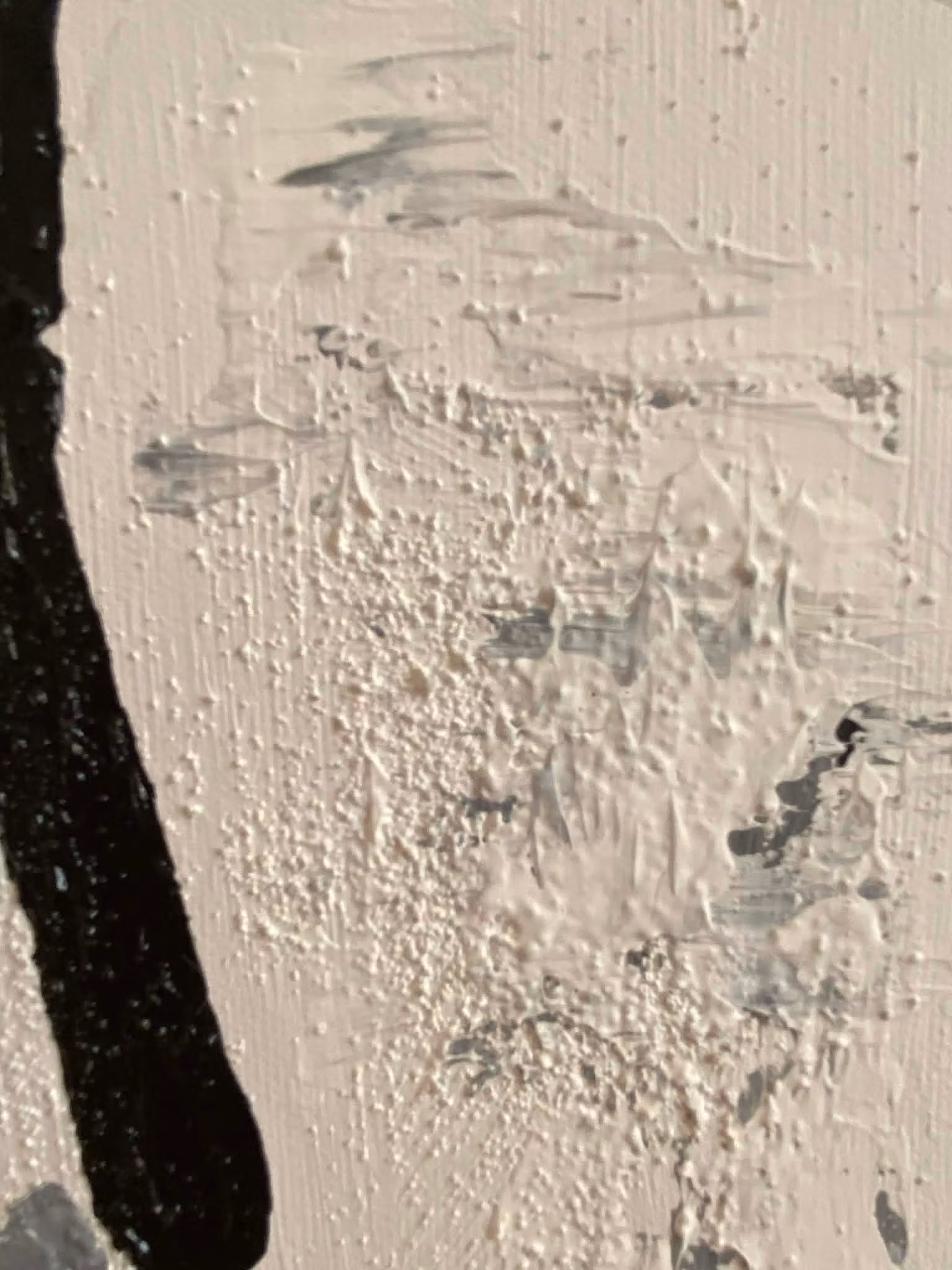 Stilren tavla med två lamm inspirerade av Gotlandsfåren. 64x64 cm av Helsingborgaren C.Brüggmann.