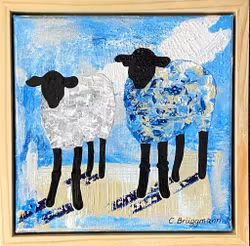 Originaltavla, "Satisfying Blues"