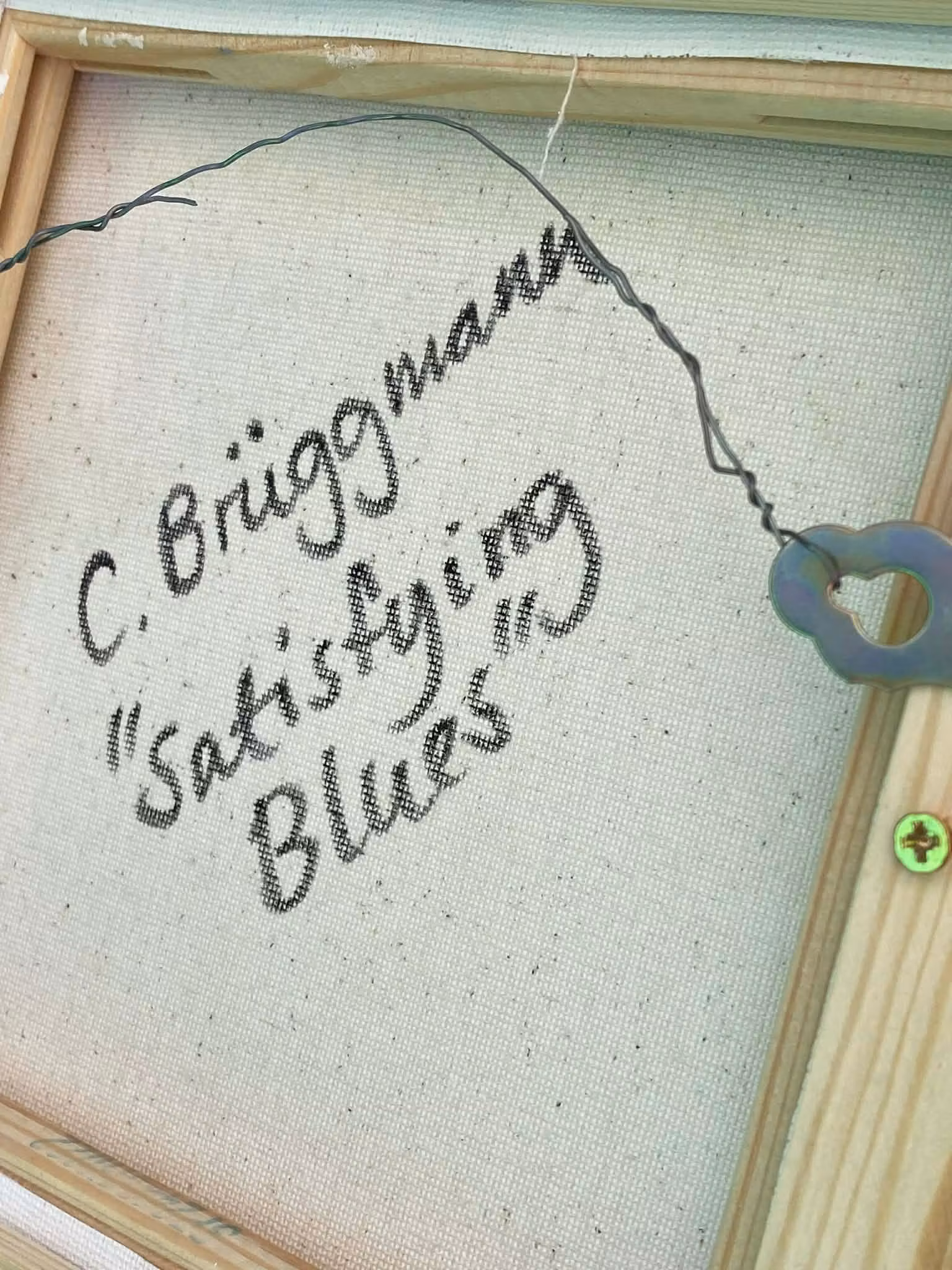 Äkta konst, signerad av konstnär C.Brüggmann från Helsingborg, är redo att hängas upp efter köp på cbruggmann.se