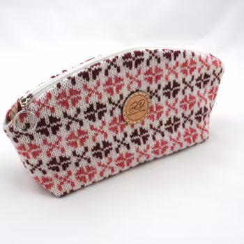 Stor necessär / väska -  med Pimperneltyg