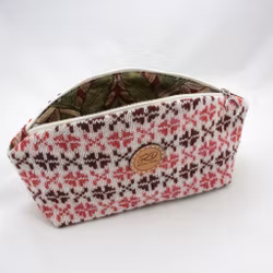 Stor necessär / väska -  med Pimperneltyg